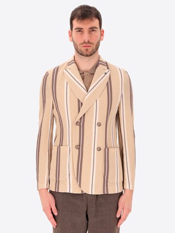 Distretto12 - Ajuste regular Chaqueta saco 'SERGI' en naranja: frente