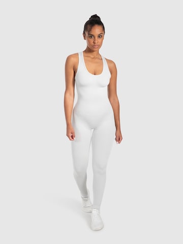 Smilodox Jumpsuit ' Seamless Elsie ' in Grey: front