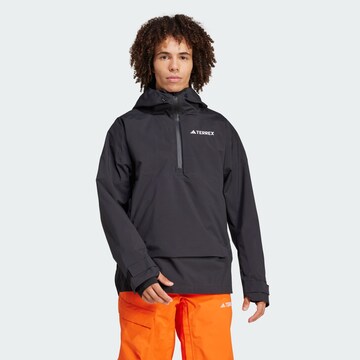 ADIDAS TERREX Outdoor jacket 'Xperior' in Black: front