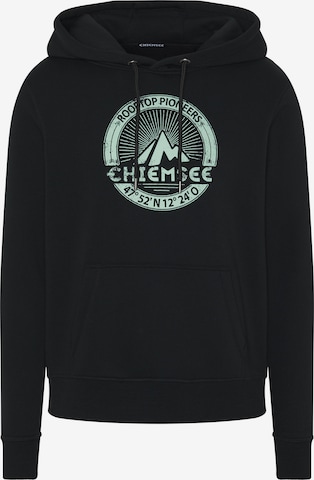 CHIEMSEE Sweatshirt in Schwarz: predná strana