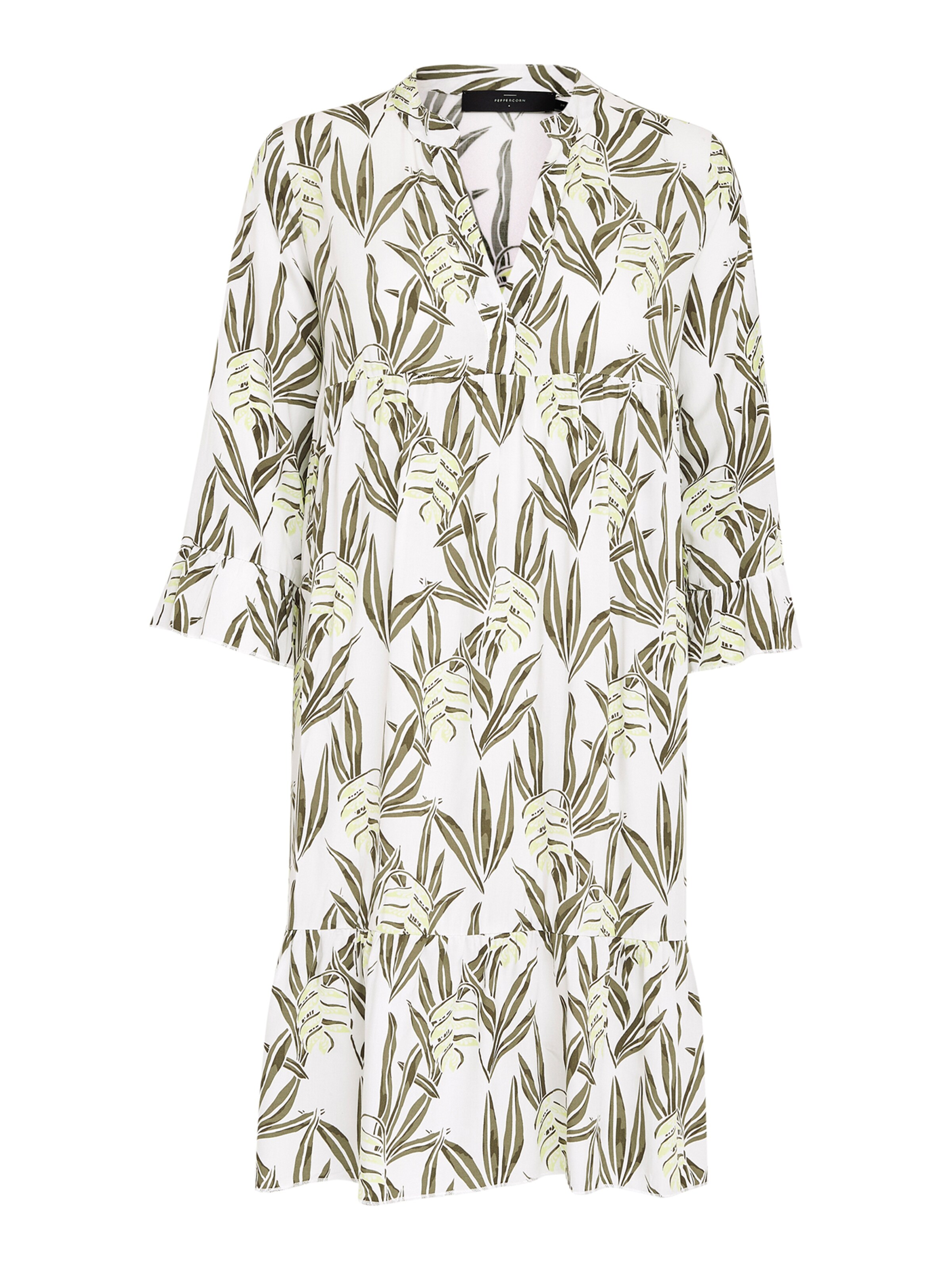 Peppercorn Sukienka koszulowa 'Luna' w kolorze biały: przód