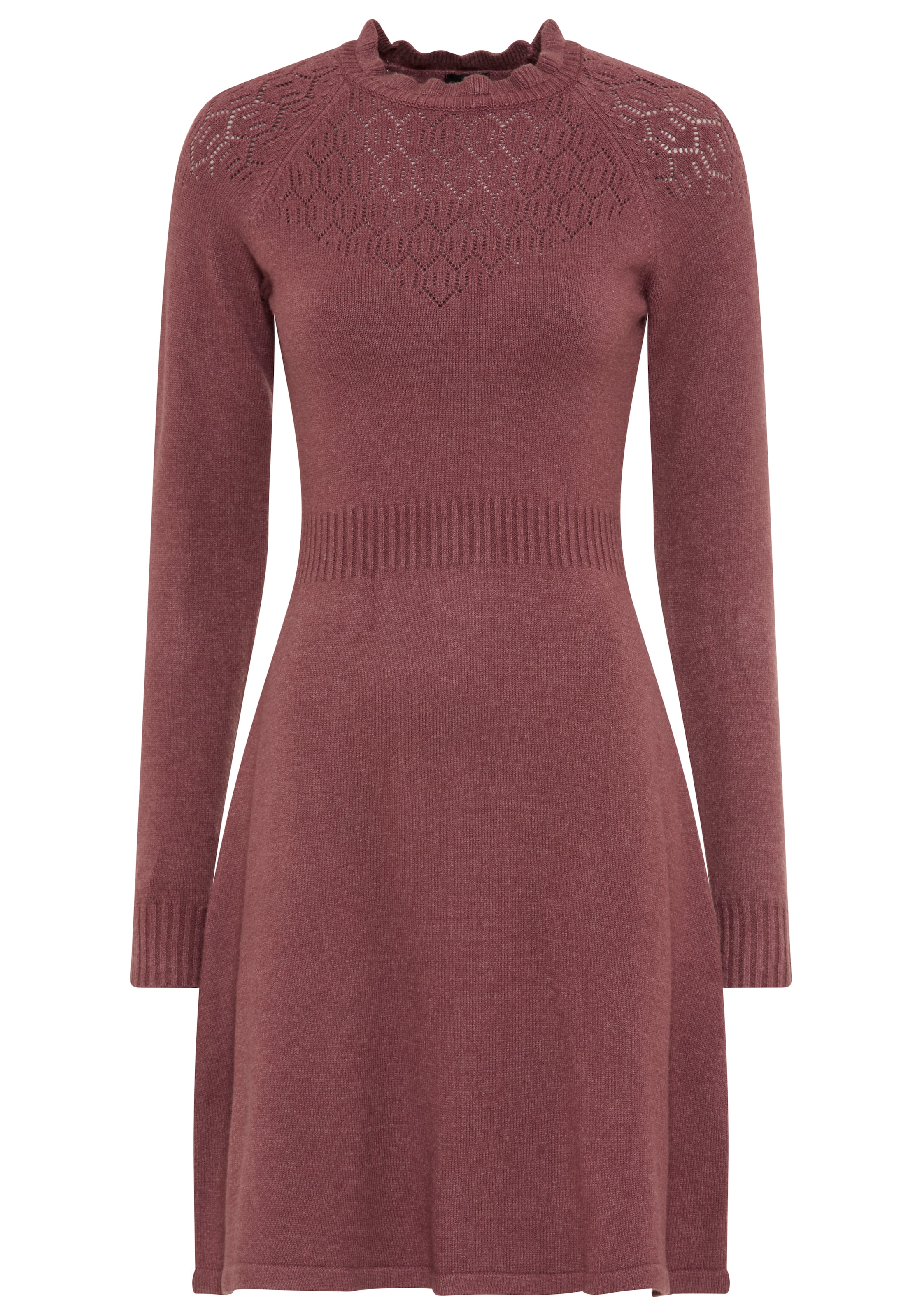 LAURA SCOTT Kleid in Braun: Vorderseite