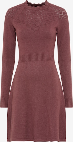LAURA SCOTT Kleid in Braun: Vorderseite