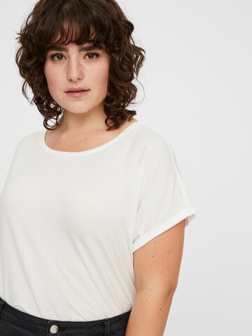 T-shirt 'Ava' Vero Moda Curve en blanc