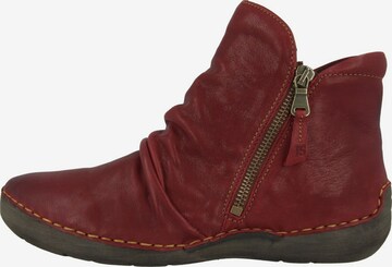 JOSEF SEIBEL Ankle Boots 'Fergey' in Red