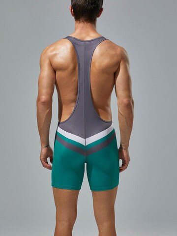 TAUWELL Athletic Underwear 'Fitness Wrestling' in Green