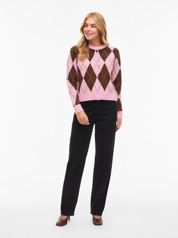 Cardigan 'VINORE' VILA en rose