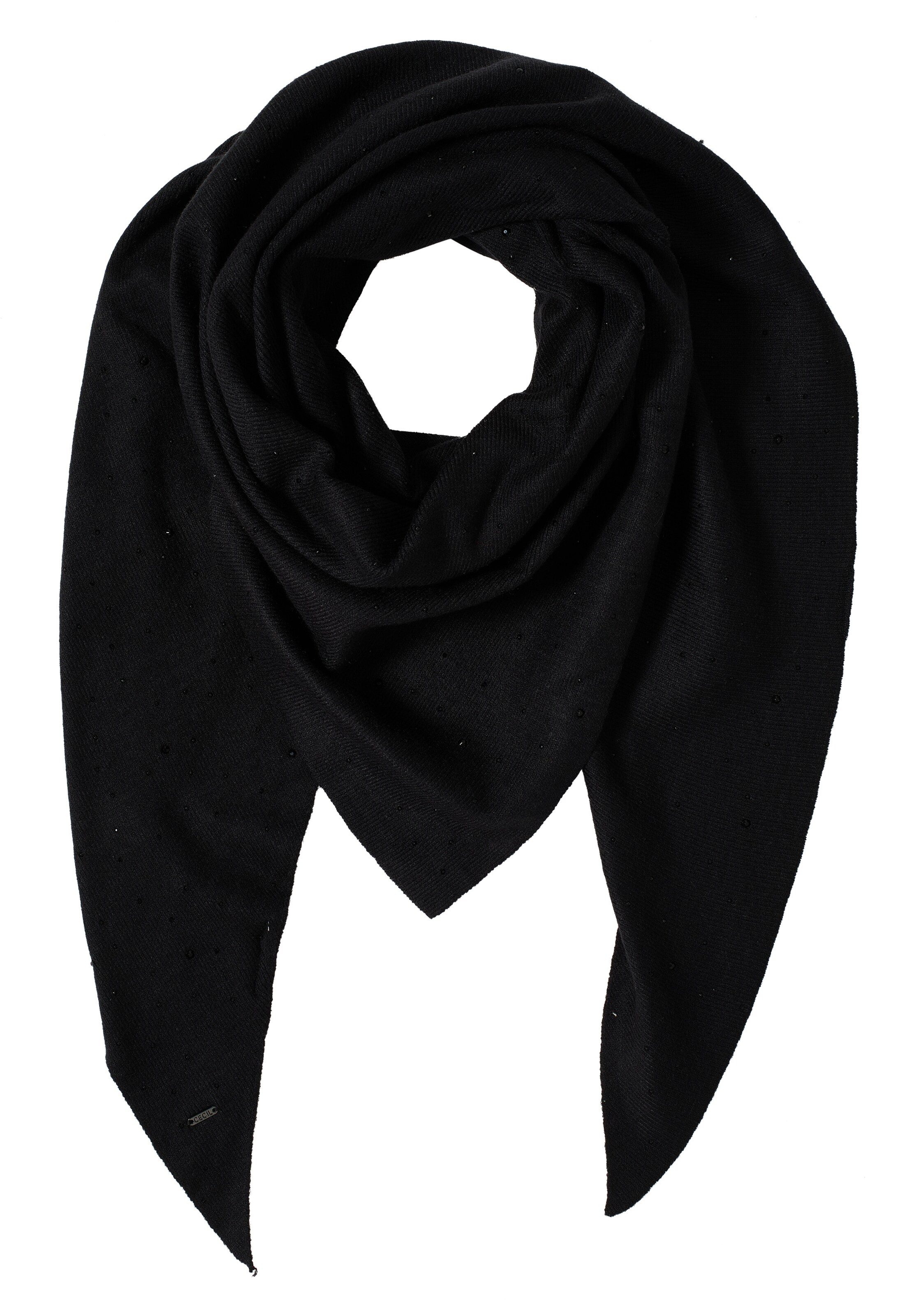 CECIL Tuch in schwarz, Produktansicht
