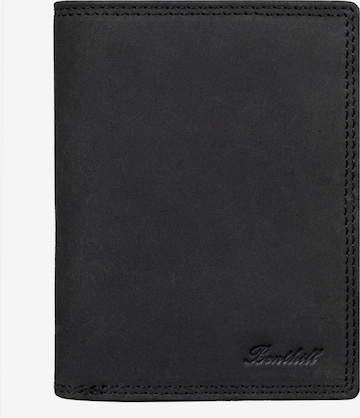 Benthill Wallet in Black: front