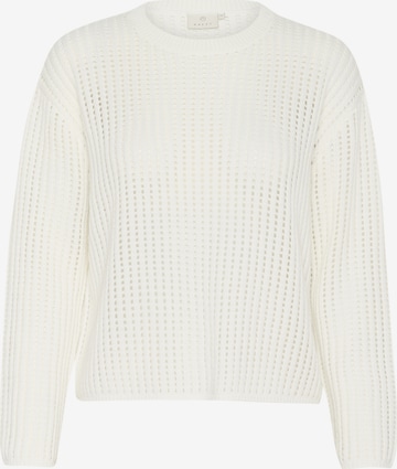 KaffePulover 'KASolar' - bijela boja: prednji dio