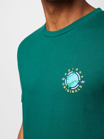 ADIDAS ORIGINALS - Camisa 'Wander Hour' em verde
