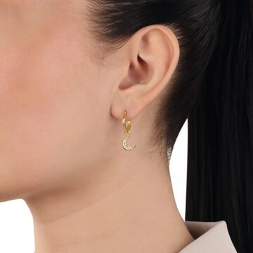 AMOR Pendant in Gold: front