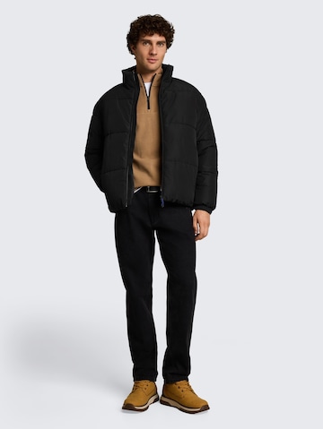 TOM TAILOR DENIM Winter jacket in Black