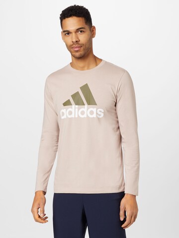 ADIDAS SPORTSWEAR Λειτουργικό μπλουζάκι 'Essentials' σε ροζ: μπροστά