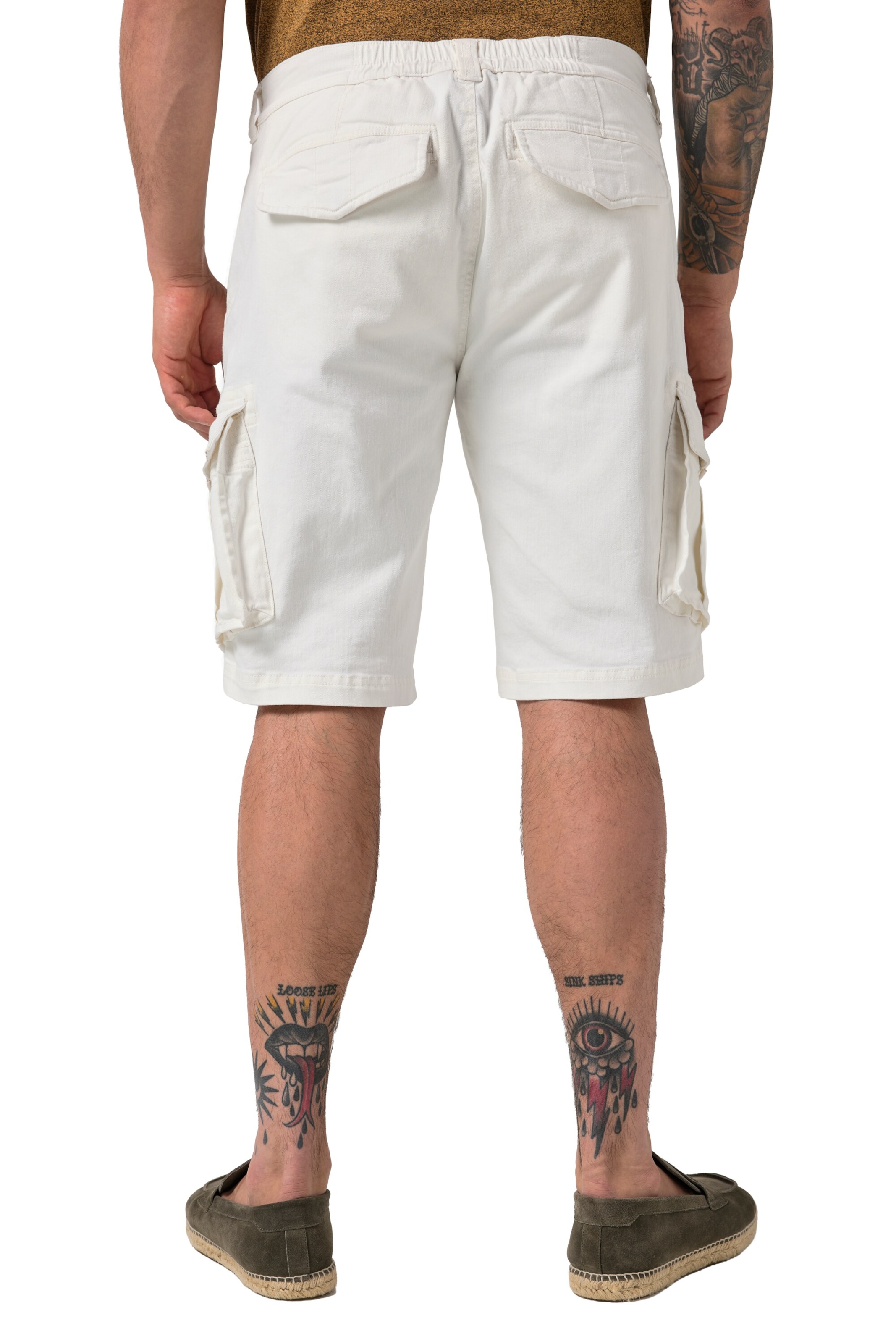 JP1880 Regular Broek 'Bermudas' in Wit