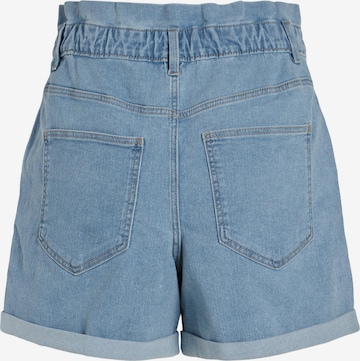 VILA Regular Shorts 'HAPPY' in Blau