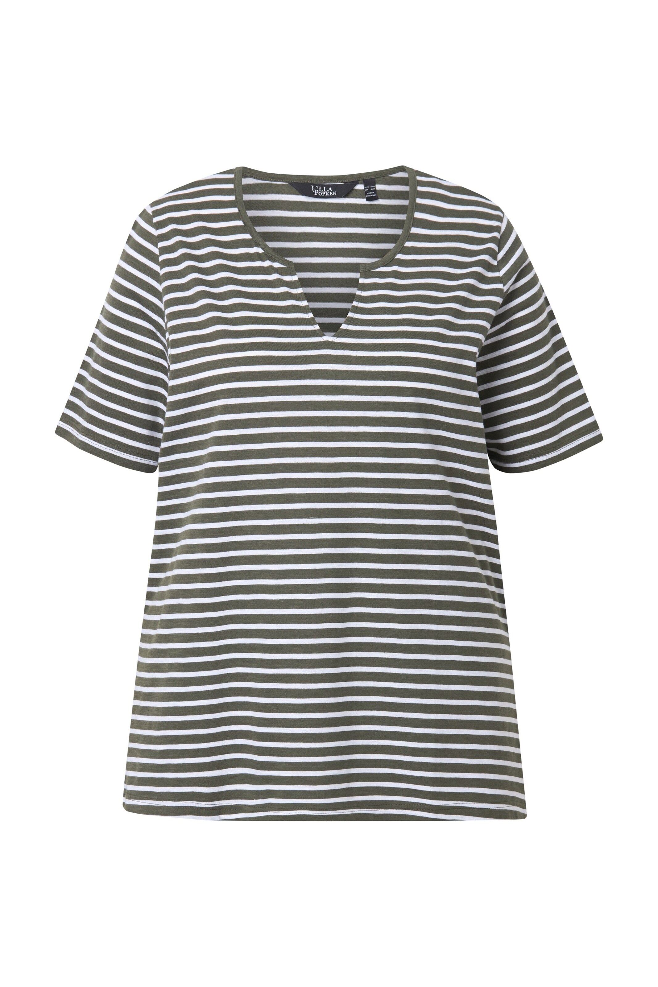 Ulla Popken Shirt in Grün: Vorderseite