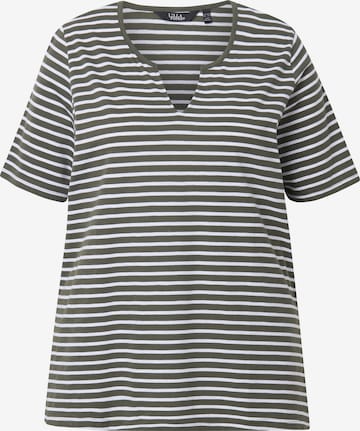 Ulla Popken Shirt in Grün: Vorderseite