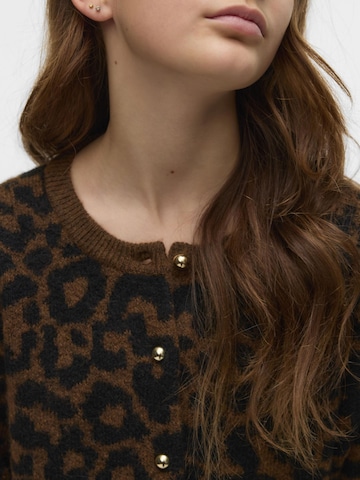 Cardigan 'VMNEWKAI' Vero Moda Girl en marron