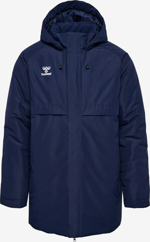 Hummel Winter Jacket in Blue: front