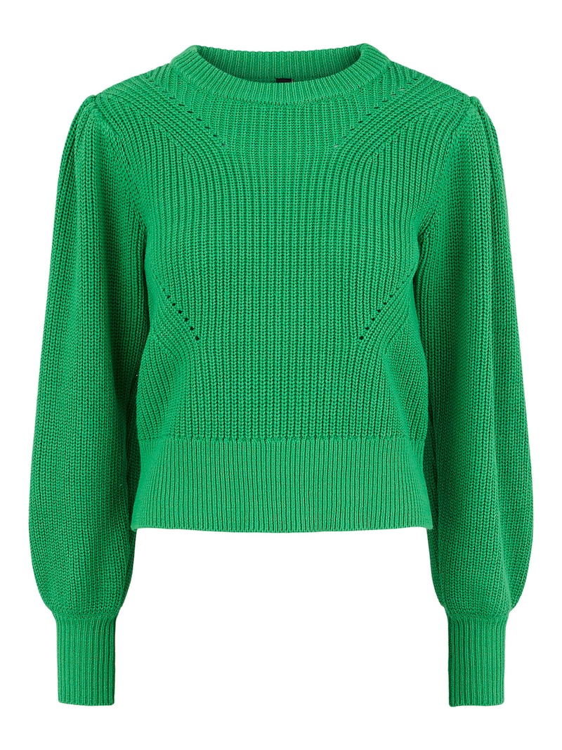 Knitwear Y.A.S Fine-knit sweaters Grass Green