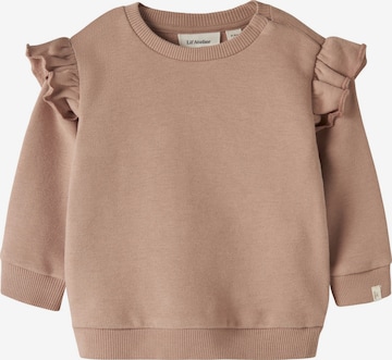 NAME IT - Sudadera en marrón: frente