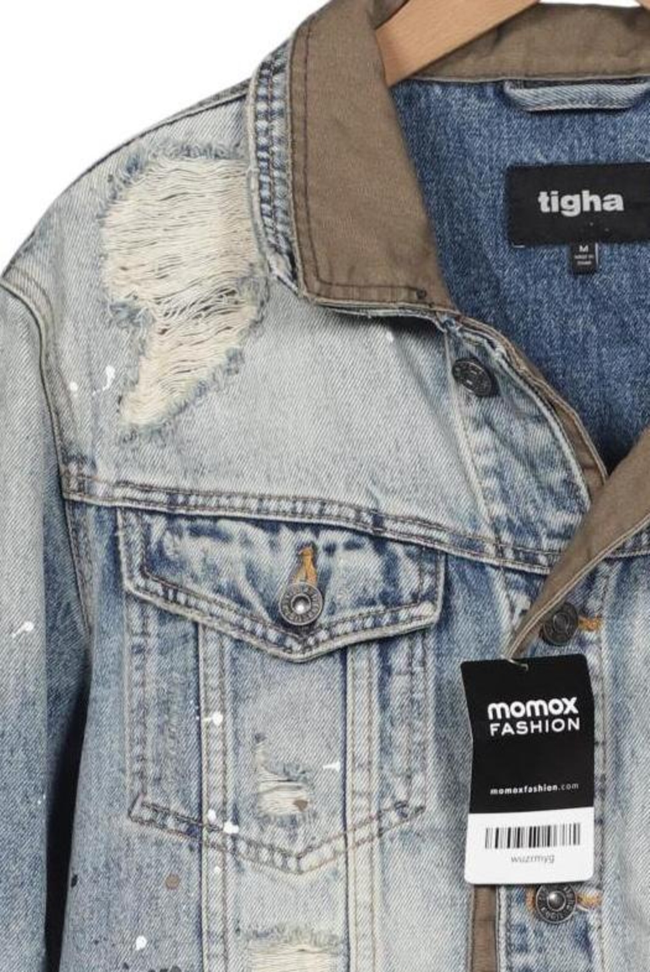 tigha Jacke M in Blau
