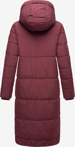 MARIKOO Winter coat 'Soranaa' in Red