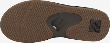 REEF Beach & Pool Shoes 'Fanning' in Brown