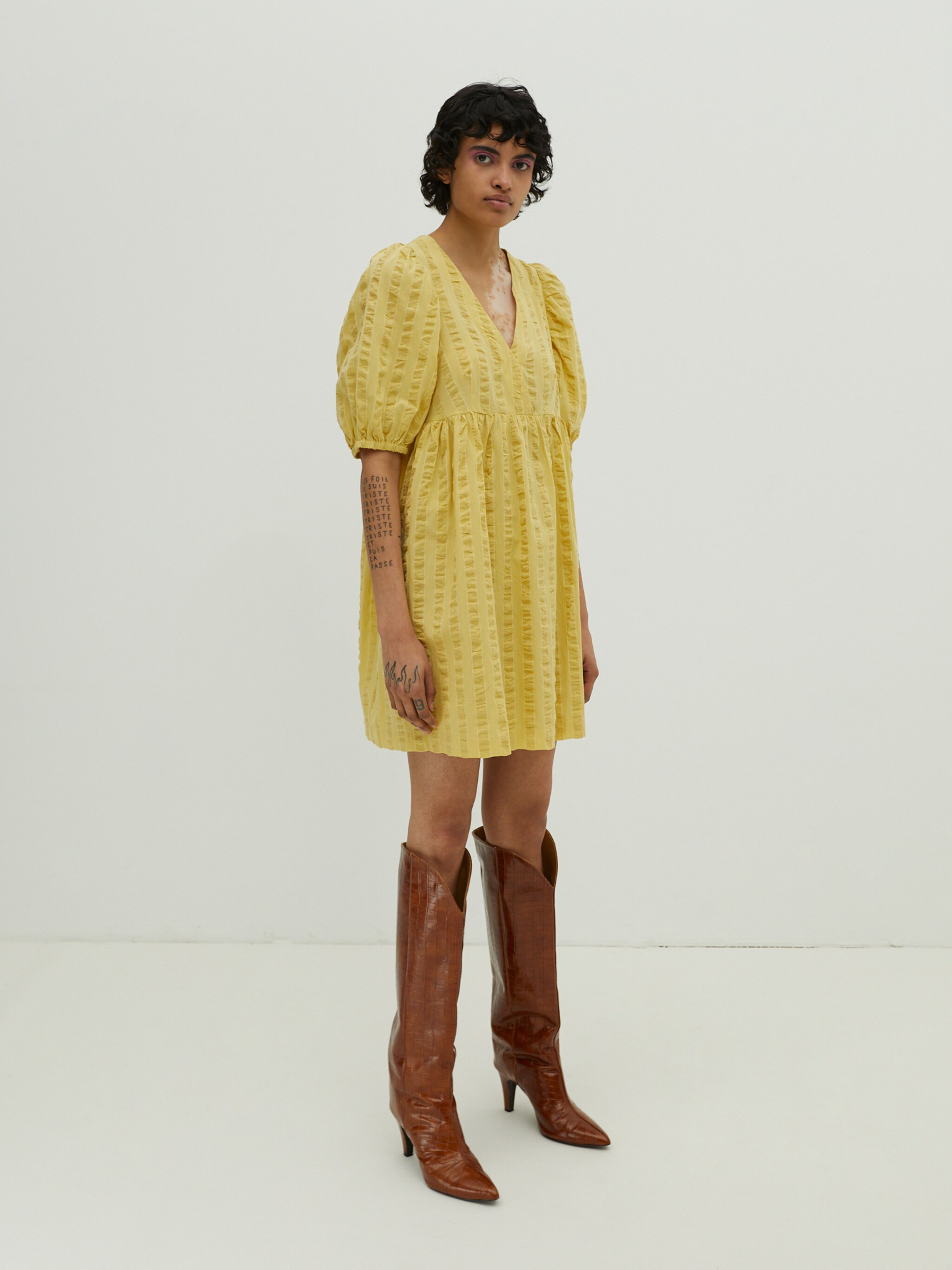 EDITED Produkte Kleid 'Hattie' gelb