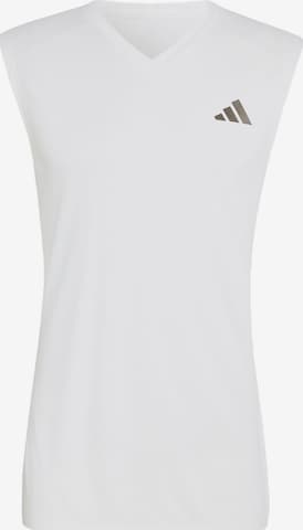 ADIDAS PERFORMANCE Funktionsshirt 'TENNIS CLIMACOOL SLEEVELESS' in Weiß: Vorderseite