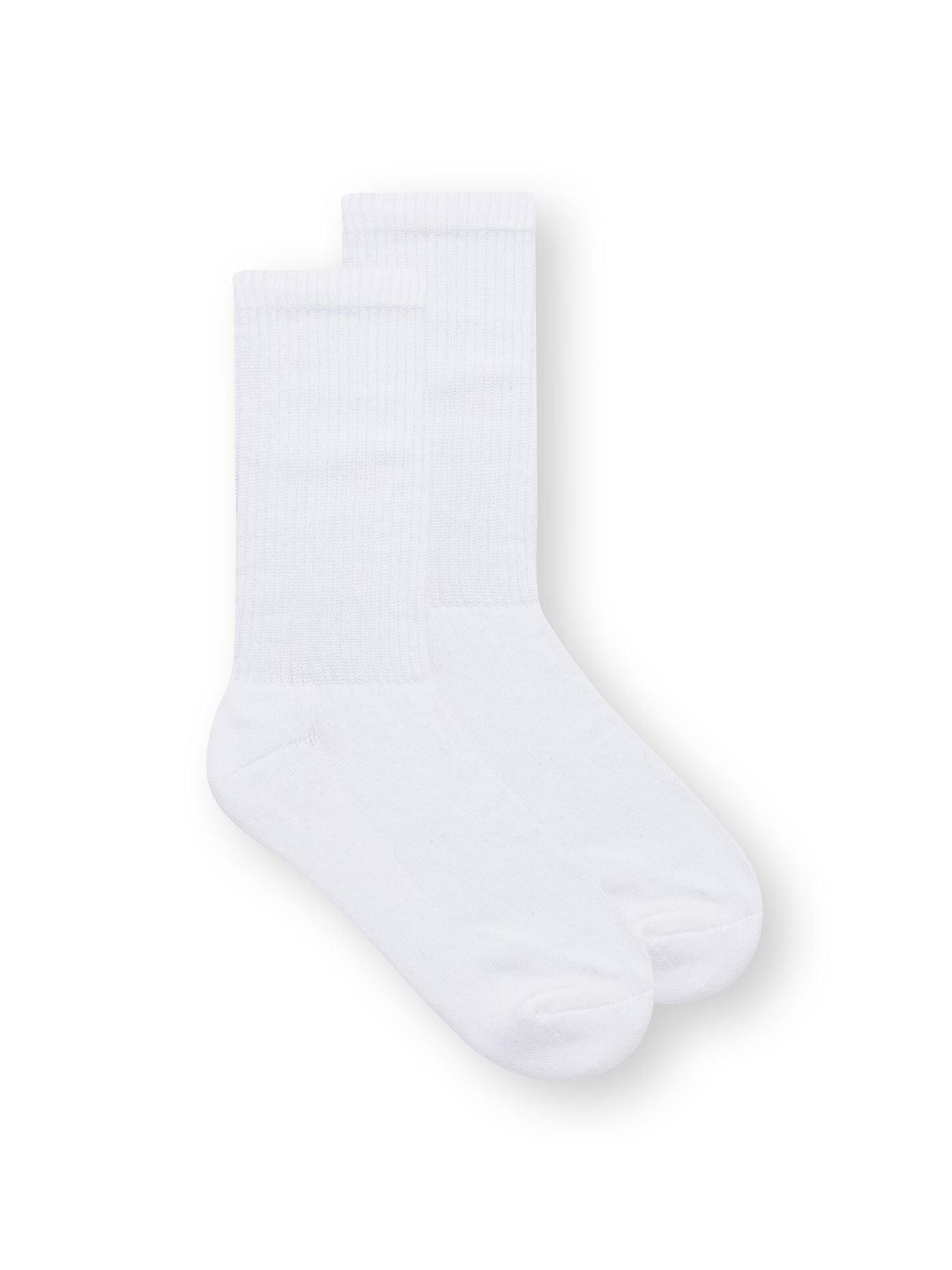 ThokkThokk Socken‌‌‌‌‌‌ in Weiß: Vorderseite