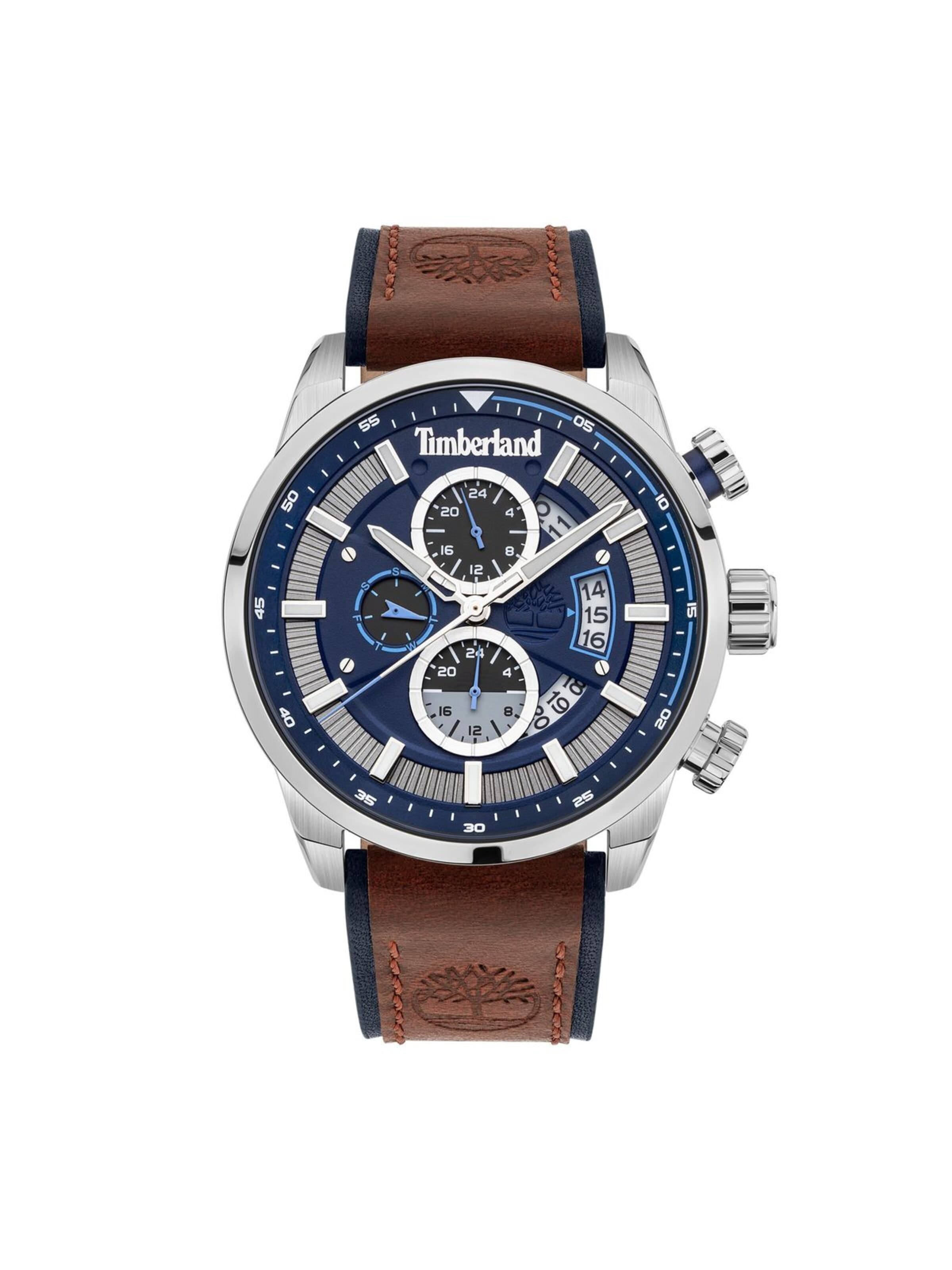 Montre à affichage analogique TIMBERLAND en bleu : devant