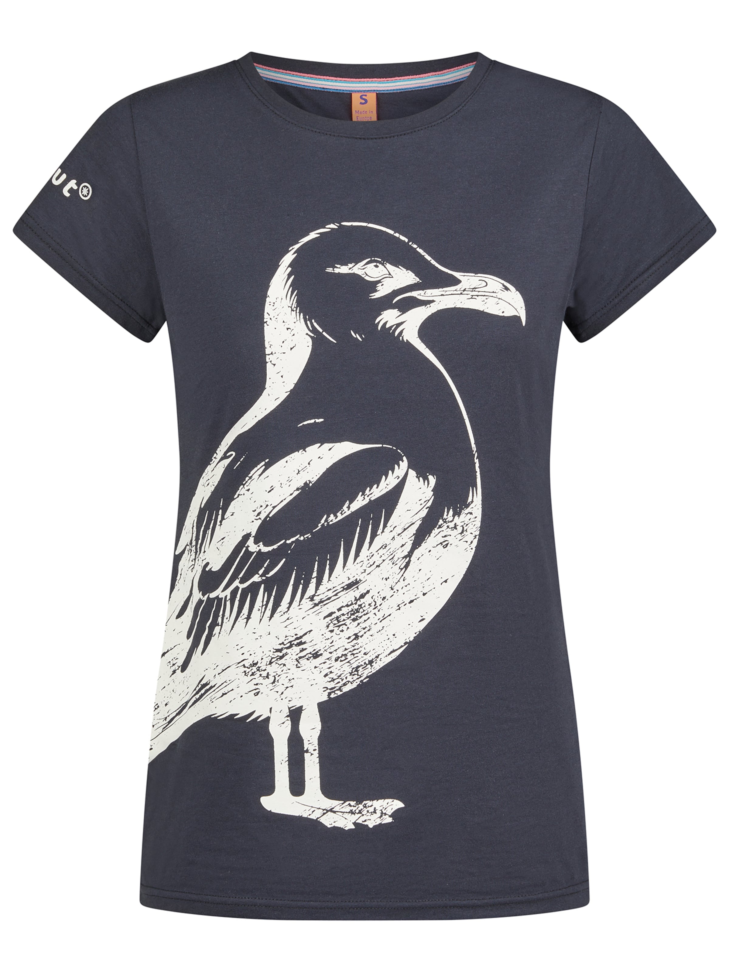 salzhaut Shirt 'Ülk' in Blau: Vorderseite