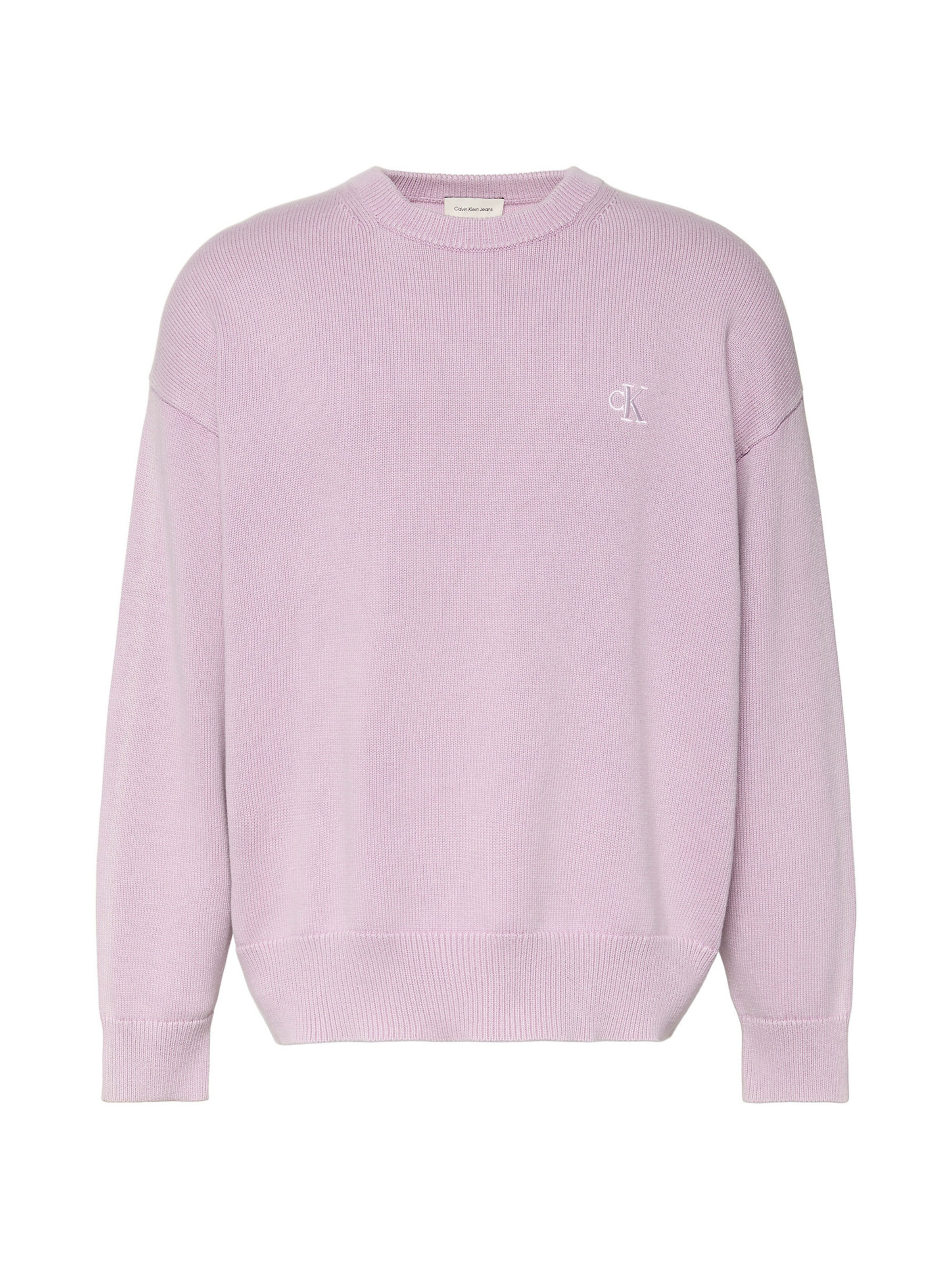 Calvin Klein Jeans Sweater in Purple: front