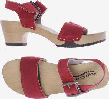 SOFTCLOX Sandals & High-Heeled Sandals in 37 in Red: front