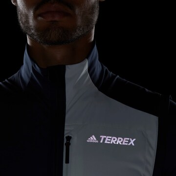 Gilet de sport 'Xperior Cross-Country Ski Soft Shell' ADIDAS TERREX en bleu
