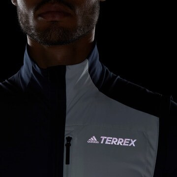 mėlyna ADIDAS TERREX Sportinė liemenė 'Xperior Cross-Country Ski Soft Shell'