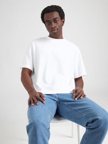 Abercrombie & Fitch Tričko – béžová: přední strana