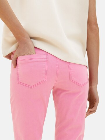 TOM TAILOR Slimfit Jeans 'Alexa' in Pink