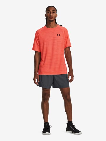 UNDER ARMOUR Functioneel shirt 'Tiger' in Rood