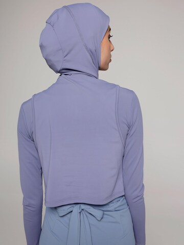 SIYA Swimwear T-Shirt Badeanzug 'Hijab' in Blau