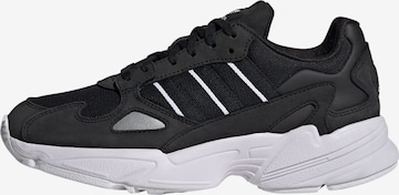 ADIDAS ORIGINALS Sportschuh 'Falcon' in Schwarz: predná strana