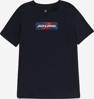 Jack & Jones Junior Shirt 'Navigator' in Blauw: voorkant