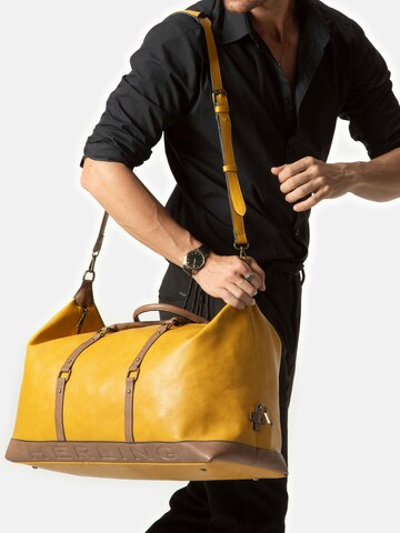 Herling Reisetasche 'Favrier' in Gelb