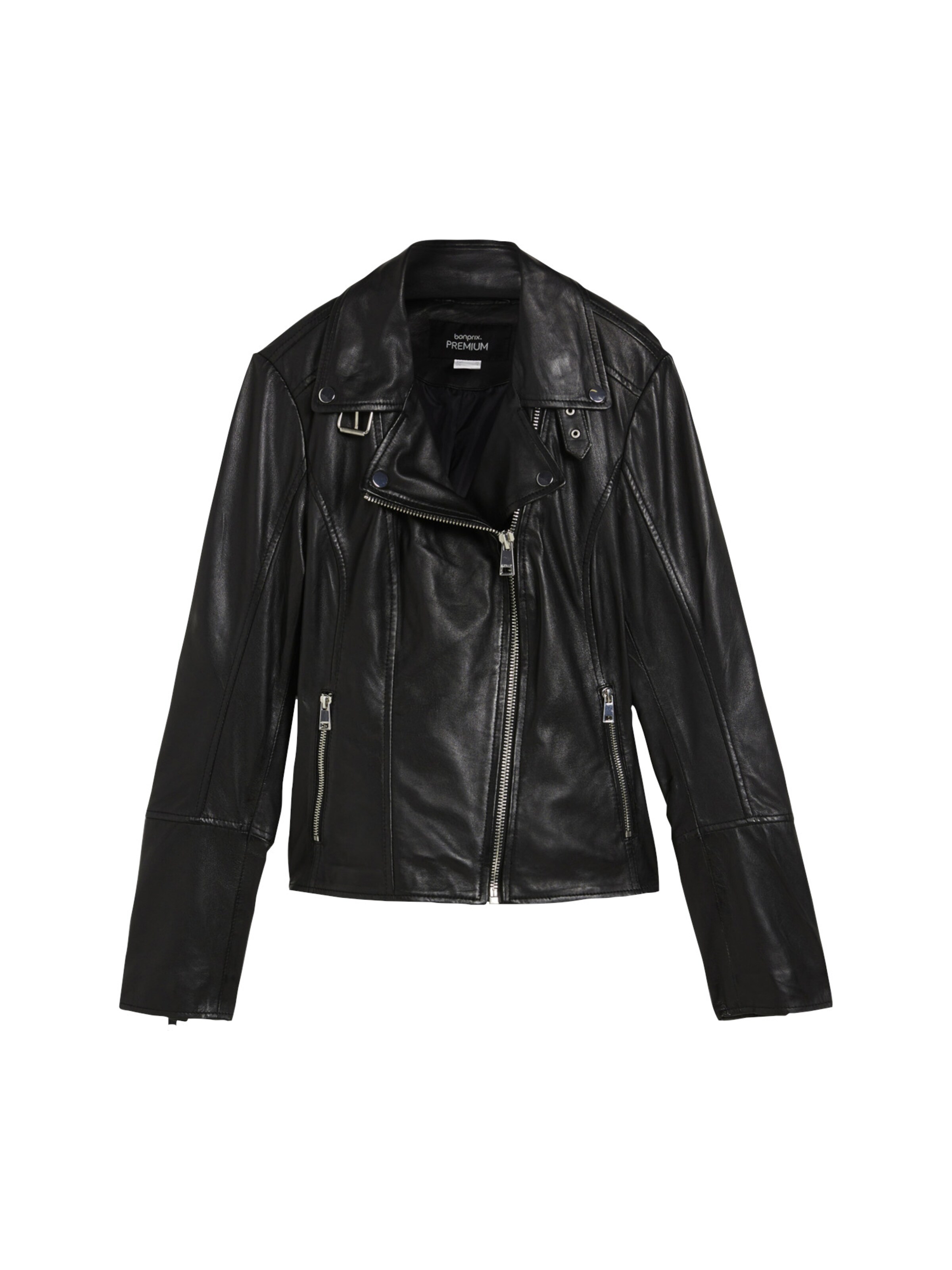 bonprix Übergangsjacke in Schwarz: Vorderseite