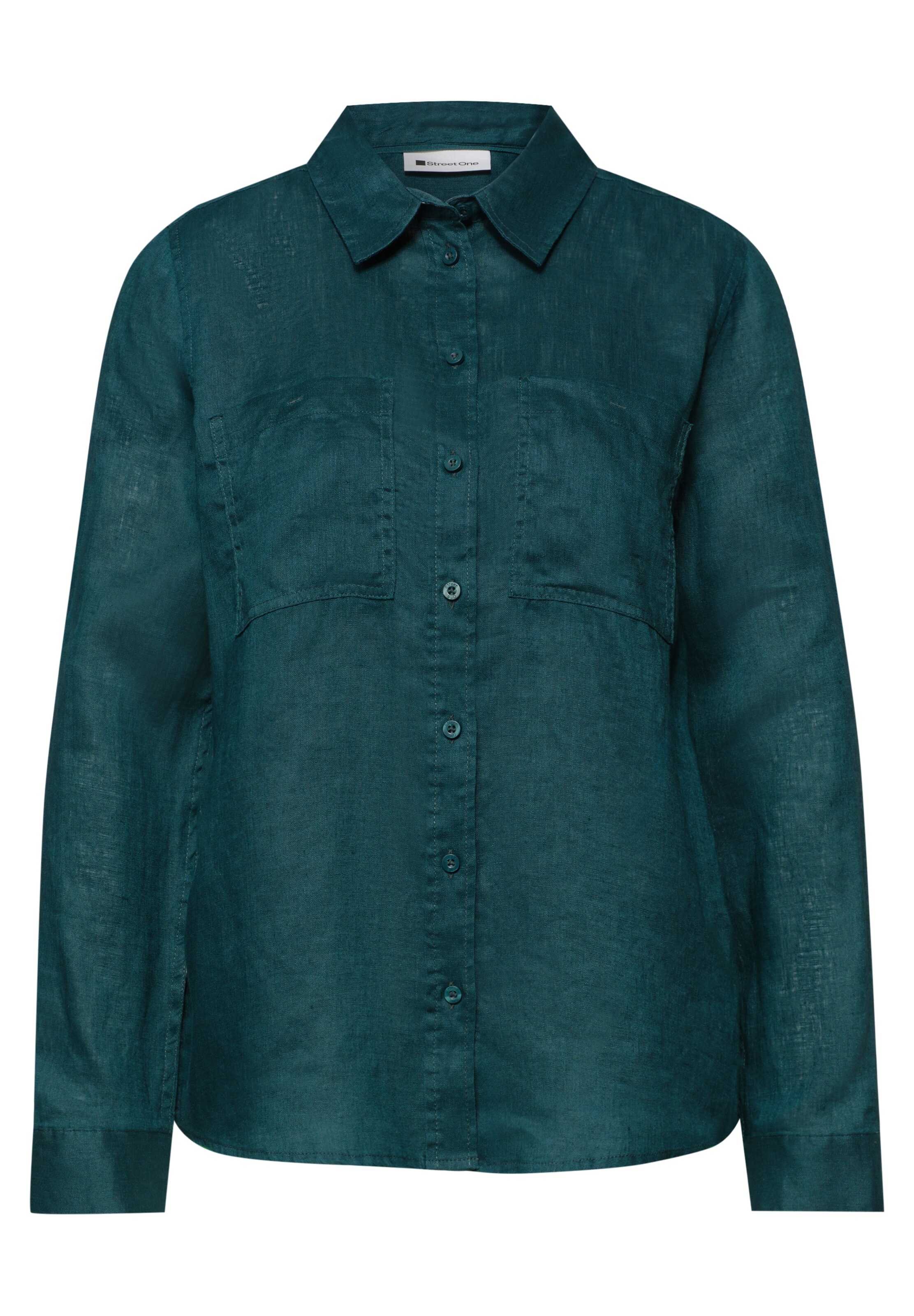 STREET ONE Blouse in Green: front