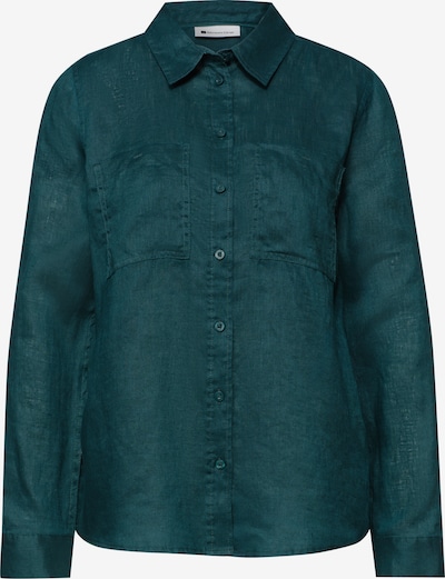 STREET ONE Bluse in XS in dunkelgrün, Produktansicht