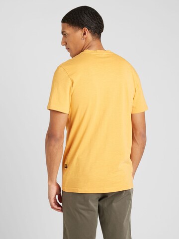 G-Star RAW - Camiseta en naranja