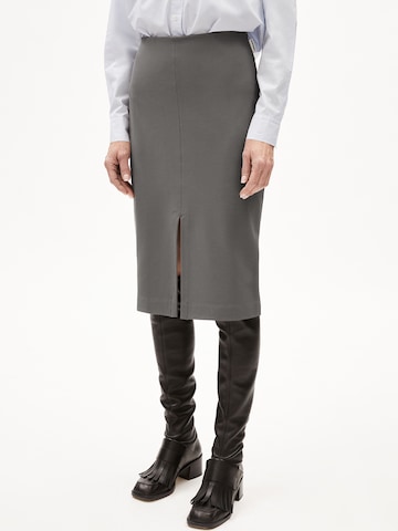 ARMEDANGELS Skirt ' MEDITAA ' in Grey: front